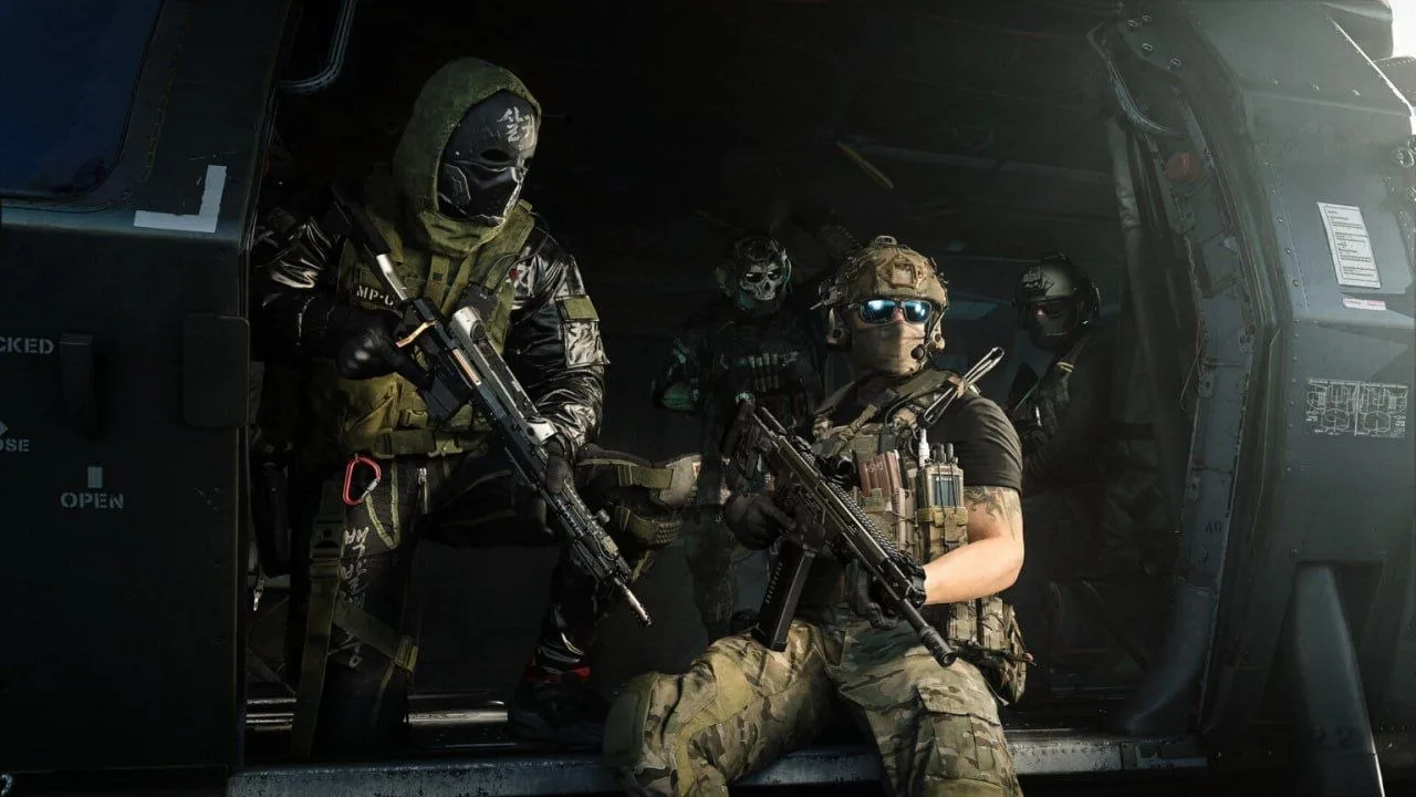 تصویر آرشیوی اپراتورهای Modern Warfare II